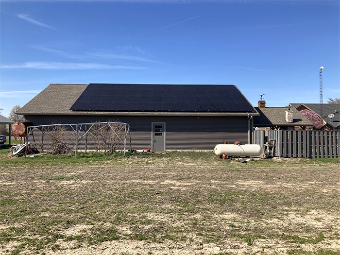 Northern Ohio Solar Installation