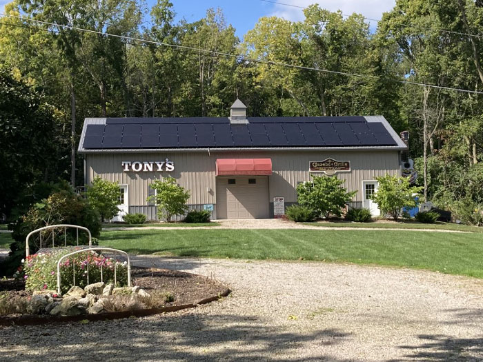 Solar Installation Lake Erie Man